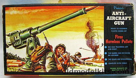 Premier Anti-Aircraft Gun 'Fires Harmless Pellets', 47-89 plastic model kit